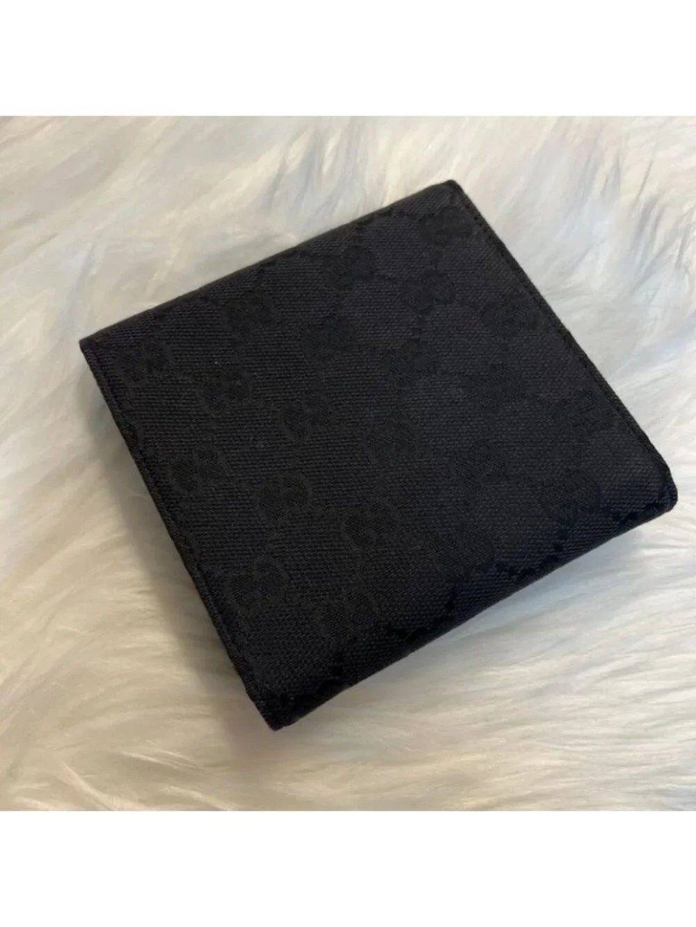 ★SOLD★ Gucci Horsebit Trifold Wallet GG Canvas - Picture 4 of 8